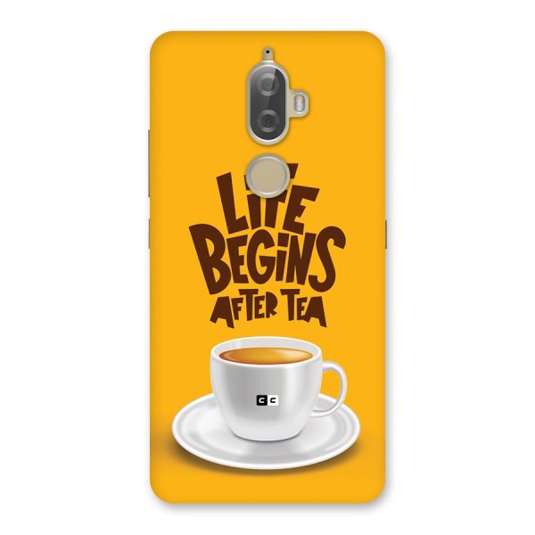 Begins After Tea Back Case for Lenovo K8 Plus