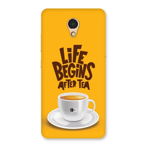 Begins After Tea Back Case for Lenovo P2