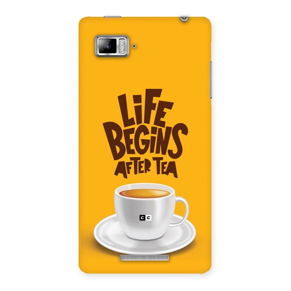 Begins After Tea Back Case for Lenovo Vibe Z K910