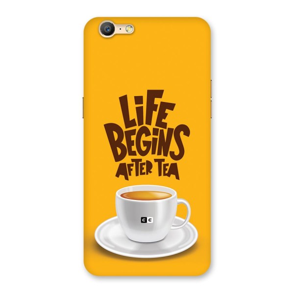 Begins After Tea Back Case for Oppo A39