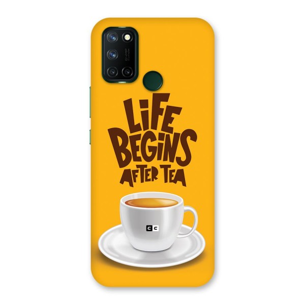 Begins After Tea Back Case for Realme C17