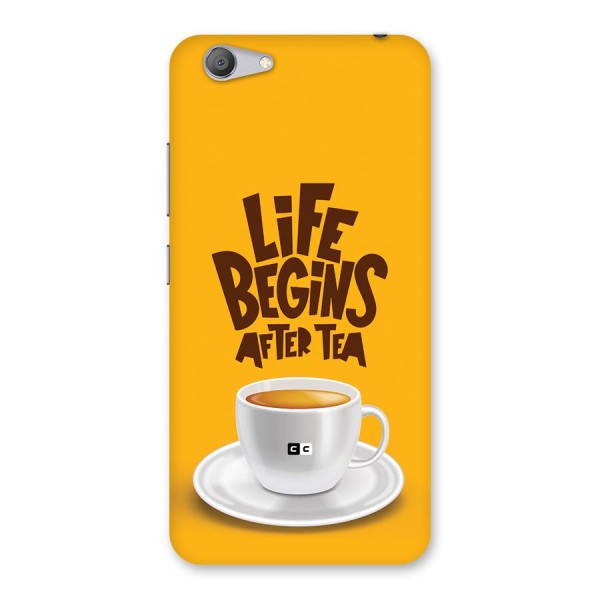 Begins After Tea Back Case for Vivo Y53