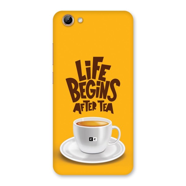 Begins After Tea Back Case for Vivo Y71i