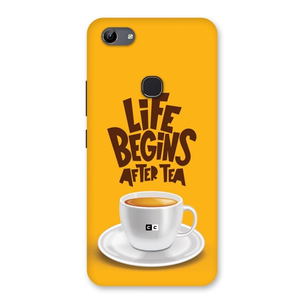 Begins After Tea Back Case for Vivo Y81