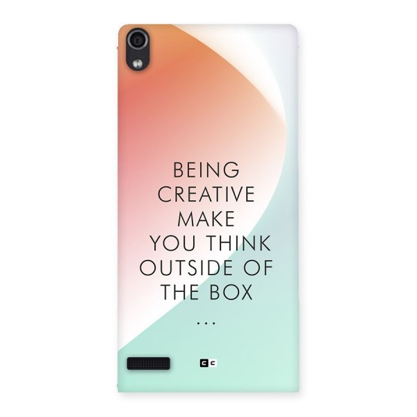 Being Creative Back Case for Ascend P6