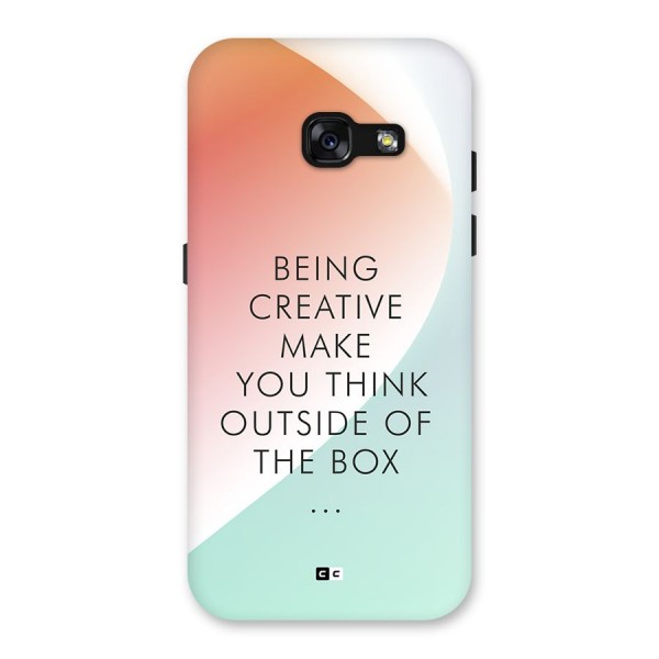 Being Creative Back Case for Galaxy A3 (2017)
