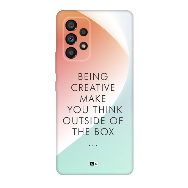 Being Creative Back Case for Galaxy A53 5G
