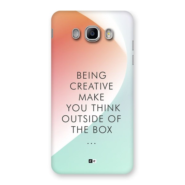 Being Creative Back Case for Galaxy J5 2016
