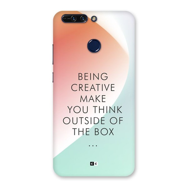 Being Creative Back Case for Honor 8 Pro