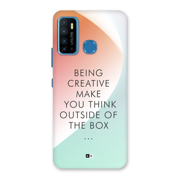 Being Creative Back Case for Infinix Hot 9