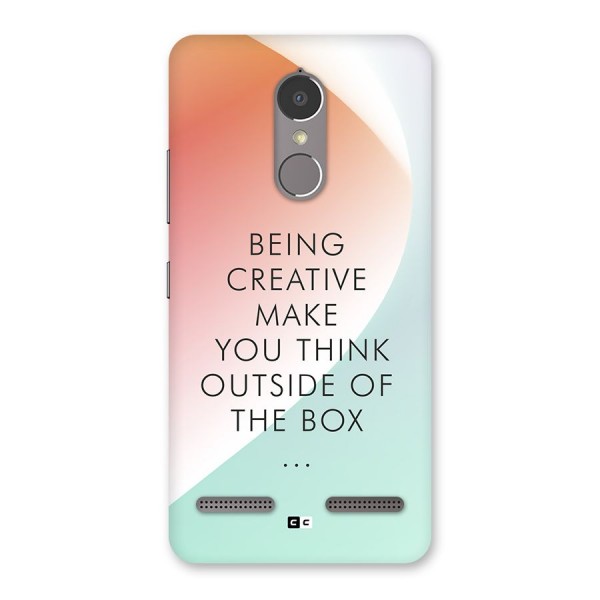 Being Creative Back Case for Lenovo K6 Power