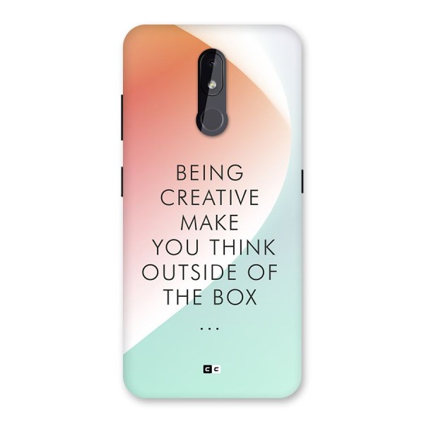 Being Creative Back Case for Nokia 3.2