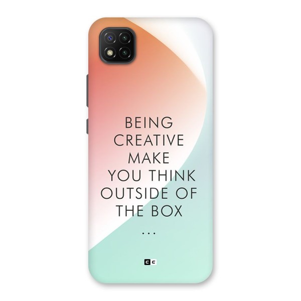 Being Creative Back Case for Poco C3