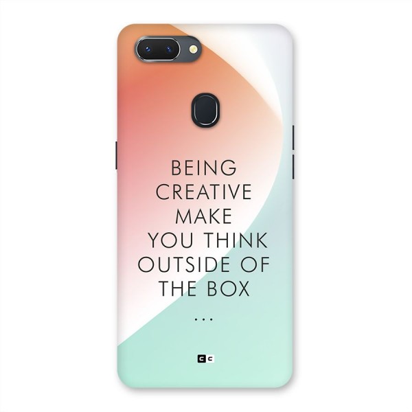 Being Creative Back Case for Realme 2