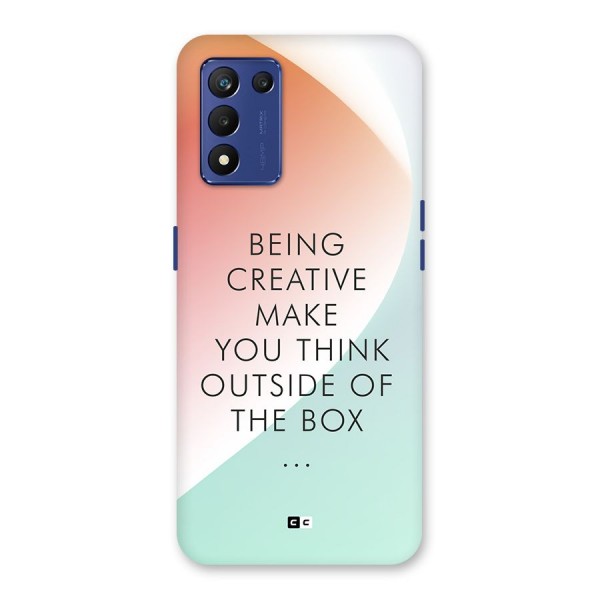Being Creative Back Case for Realme 9 5G Speed