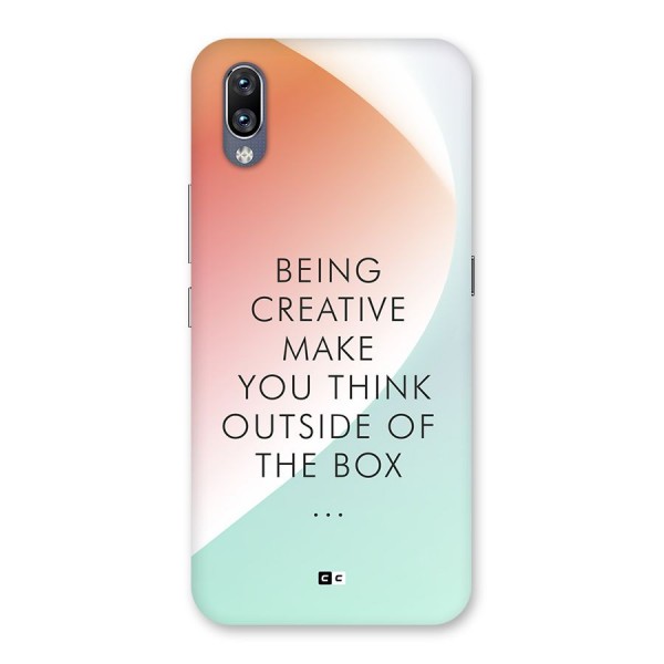 Being Creative Back Case for Vivo NEX