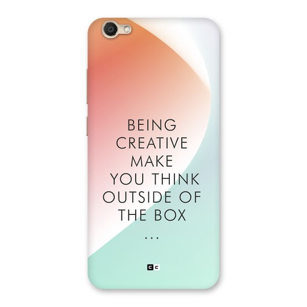 Being Creative Back Case for Vivo V5s