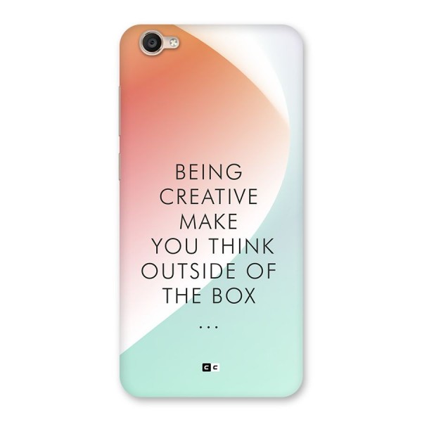 Being Creative Back Case for Vivo Y55