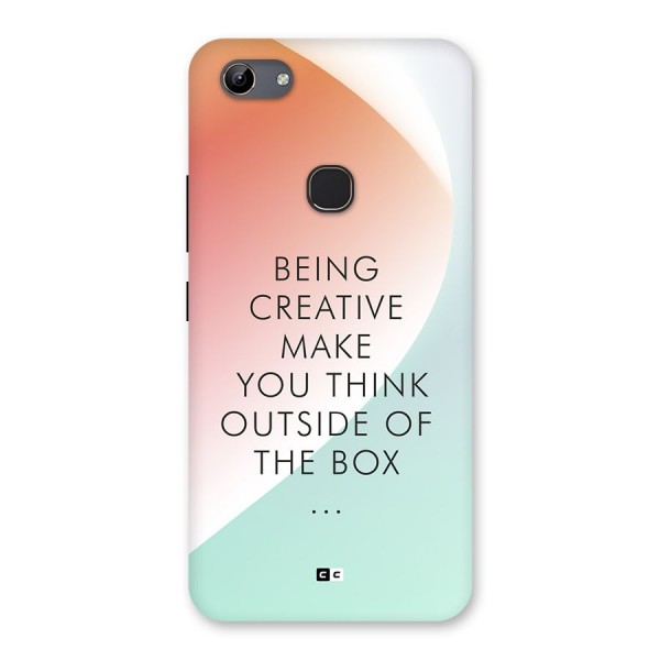 Being Creative Back Case for Vivo Y81