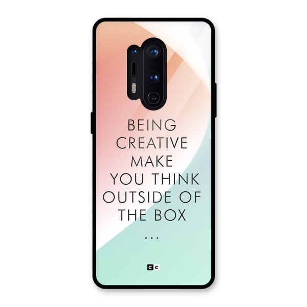 Being Creative Glass Back Case for OnePlus 8 Pro