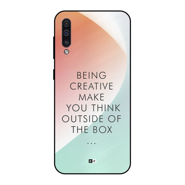 Being Creative Metal Back Case for Galaxy A30s