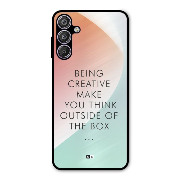 Being Creative Metal Back Case for Galaxy F15