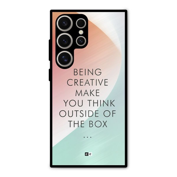 Being Creative Metal Back Case for Galaxy S24 Ultra
