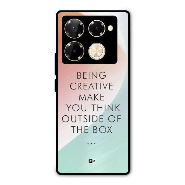 Being Creative Metal Back Case for Infinix Note 40 Pro Plus