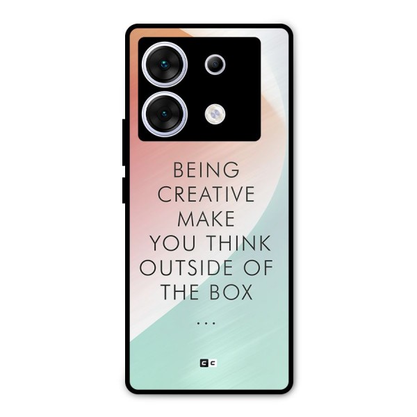 Being Creative Metal Back Case for Infinix Zero 30 5G