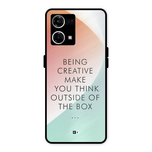 Being Creative Metal Back Case for Oppo F21s Pro 4G