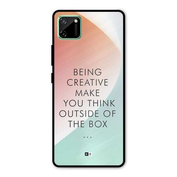 Being Creative Metal Back Case for Realme C11