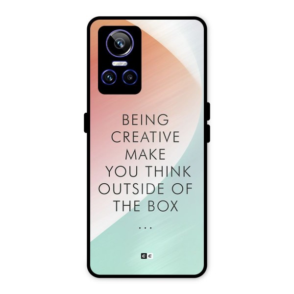 Being Creative Metal Back Case for Realme GT Neo 3