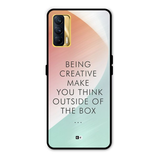 Being Creative Metal Back Case for Realme X7