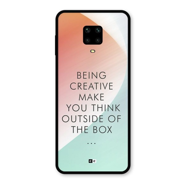 Being Creative Metal Back Case for Redmi Note 9 Pro Max