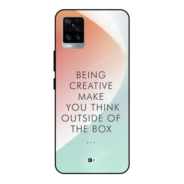 Being Creative Metal Back Case for Vivo V20