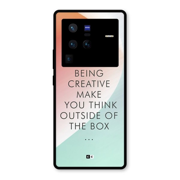 Being Creative Metal Back Case for Vivo X80 Pro