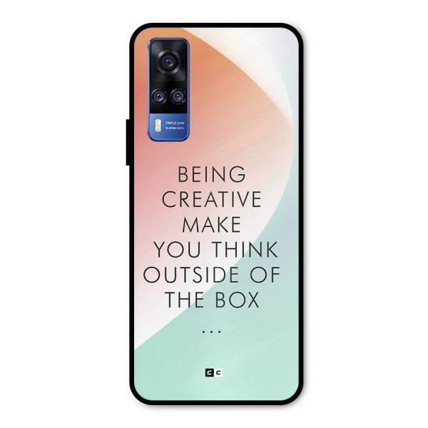 Being Creative Metal Back Case for Vivo Y51A