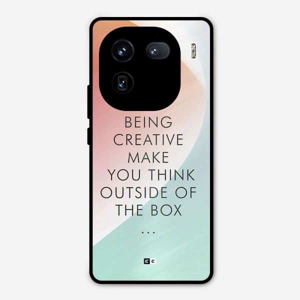 Being Creative Metal Back Case for iQOO 12