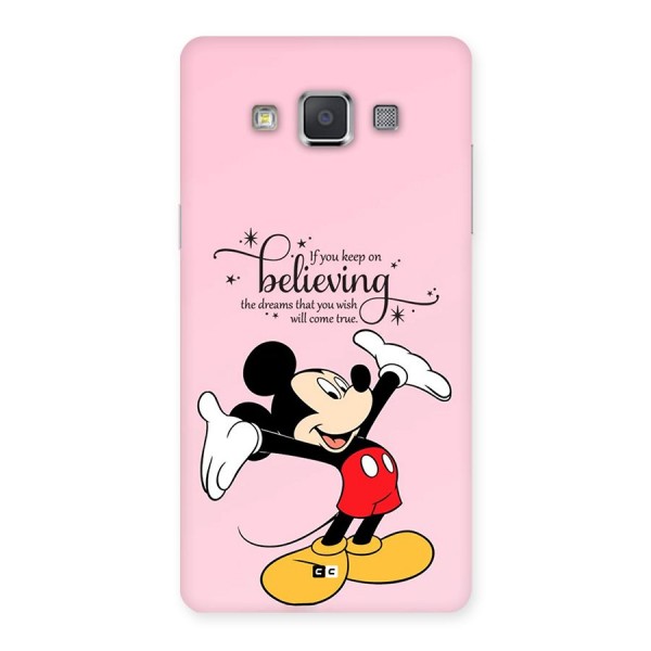 Believing Dreams Back Case for Galaxy Grand Max