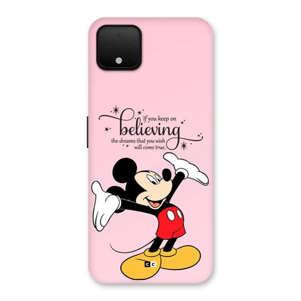 Believing Dreams Back Case for Google Pixel 4 XL