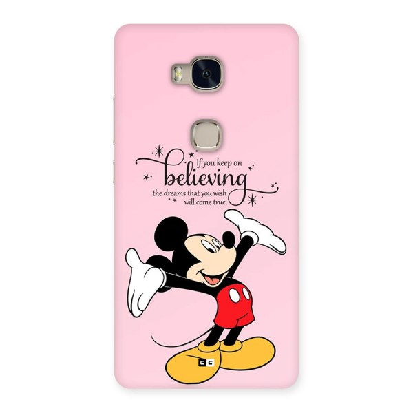 Believing Dreams Back Case for Honor 5X