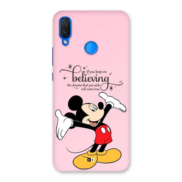 Believing Dreams Back Case for Huawei P Smart Plus