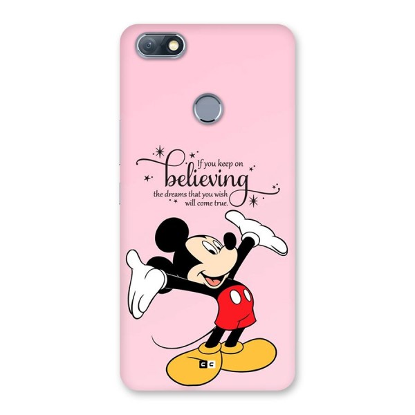 Believing Dreams Back Case for Infinix Note 5
