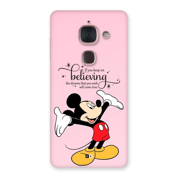 Believing Dreams Back Case for Le Max 2