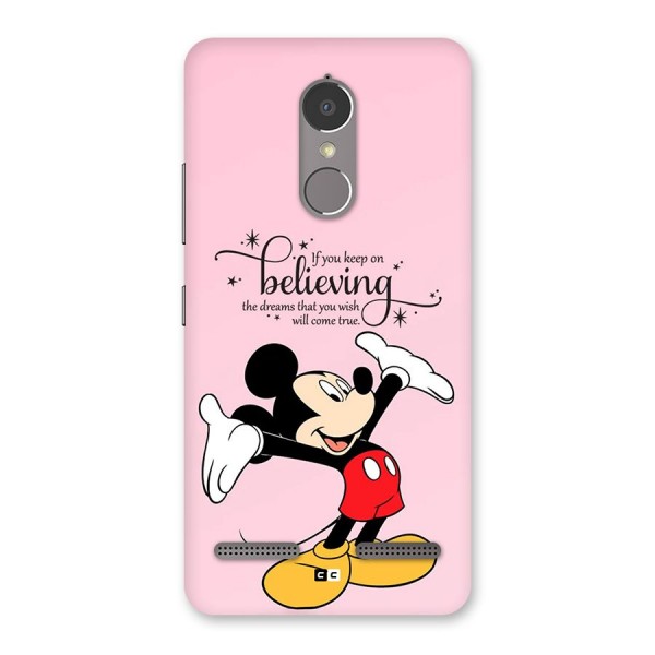 Believing Dreams Back Case for Lenovo K6 Power