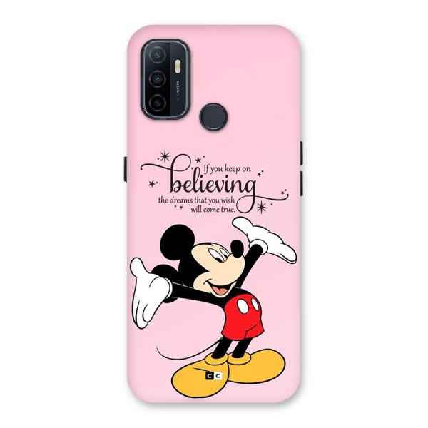 Believing Dreams Back Case for Oppo A32