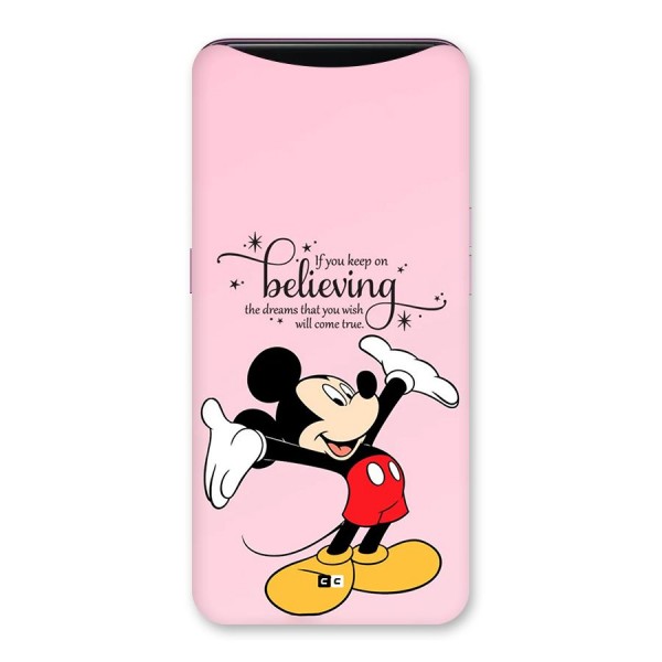 Believing Dreams Back Case for Oppo Find X