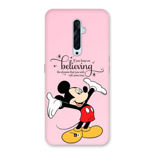 Believing Dreams Back Case for Oppo Reno2 F