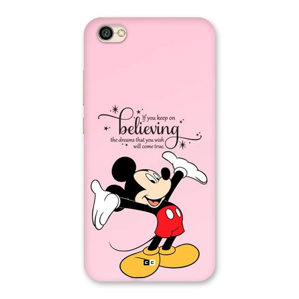 Believing Dreams Back Case for Redmi Y1 Lite