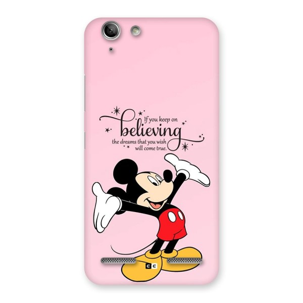 Believing Dreams Back Case for Vibe K5 Plus